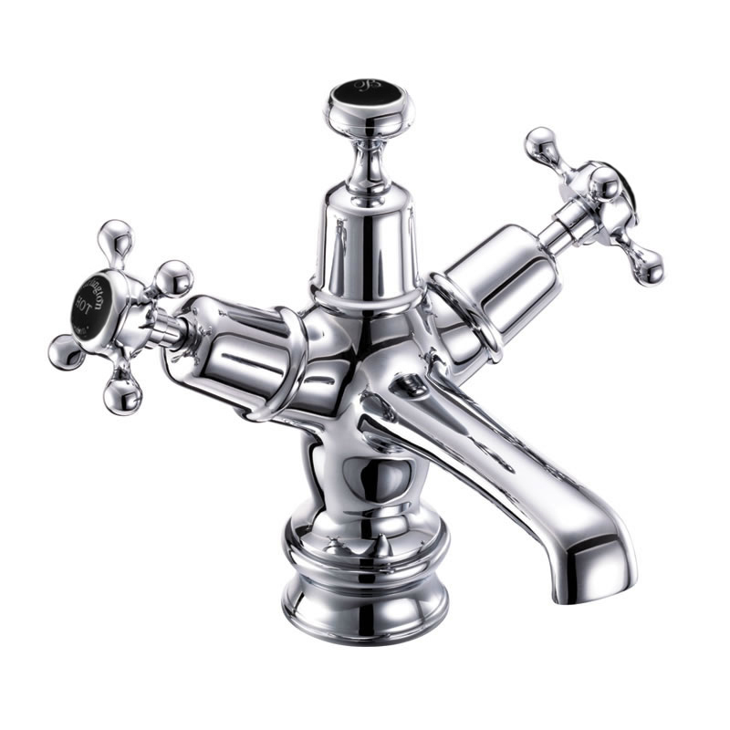 Claremont Regent basin mixer with click clack waste